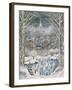 Night Skaters-Bill Bell-Framed Giclee Print