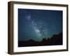 Night Sky at Goblin Valley State Park, Colorado Plateau, Utah, USA-Christian Heeb-Framed Photographic Print