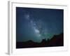 Night Sky at Goblin Valley State Park, Colorado Plateau, Utah, USA-Christian Heeb-Framed Photographic Print