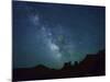 Night Sky at Goblin Valley State Park, Colorado Plateau, Utah, USA-Christian Heeb-Mounted Photographic Print