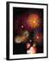 Night Sky Filled with Fireworks-Bill Ross-Framed Photographic Print