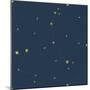 Night Sky Navy and Gold Pattern 05A-Sara Zieve Miller-Mounted Art Print