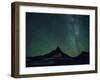 Night Sky over Glacier National Park, Montana.-Steven Gnam-Framed Photographic Print