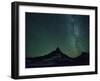 Night Sky over Glacier National Park, Montana.-Steven Gnam-Framed Photographic Print