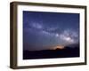 Night Sky, Sunset Crater National Monument, Arizona, USA-Christian Heeb-Framed Photographic Print