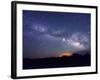 Night Sky, Sunset Crater National Monument, Arizona, USA-Christian Heeb-Framed Photographic Print