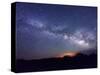 Night Sky, Sunset Crater National Monument, Arizona, USA-Christian Heeb-Stretched Canvas