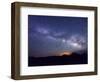 Night Sky, Sunset Crater National Monument, Arizona, USA-Christian Heeb-Framed Photographic Print