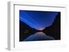 Night Sky with Stars at Lago Di Tovel-Stefan Sassenrath-Framed Photographic Print