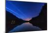 Night Sky with Stars at Lago Di Tovel-Stefan Sassenrath-Mounted Photographic Print