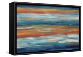 Night Sky-Hilary Winfield-Framed Stretched Canvas