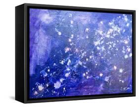 Night Sky-Margaret Coxall-Framed Stretched Canvas