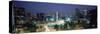 Night Skyline of Mexico City, Mexico-Peter Adams-Stretched Canvas