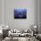 Night Skyline Seen from Mount Royal, Montreal Canada-null-Stretched Canvas displayed on a wall