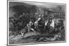 Night Sortie and Attack on Baggage Waggons, 1857-null-Mounted Giclee Print
