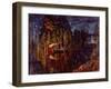 Night Spear Fishing in Spring, 1916-Stanislav Yulianovich Zhukovsky-Framed Giclee Print