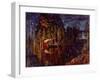 Night Spear Fishing in Spring, 1916-Stanislav Yulianovich Zhukovsky-Framed Giclee Print