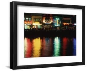 Night Spot at Boat Quay, Singapore-Russell Gordon-Framed Photographic Print