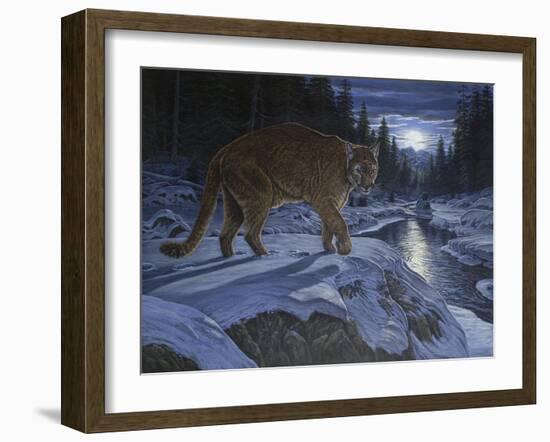 Night Stalker-Bruce Dumas-Framed Giclee Print