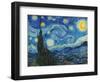 Night Star, 1889 (Oil on Canvas)-Vincent van Gogh-Framed Giclee Print