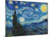 Night Star, 1889 (Oil on Canvas)-Vincent van Gogh-Mounted Giclee Print