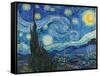 Night Star, 1889 (Oil on Canvas)-Vincent van Gogh-Framed Stretched Canvas