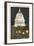 Night, State Capitol, Madison, Wisconsin-null-Framed Art Print