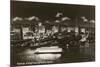 Night, Streamlined Ferry, Seattle, Washington-null-Mounted Premium Giclee Print