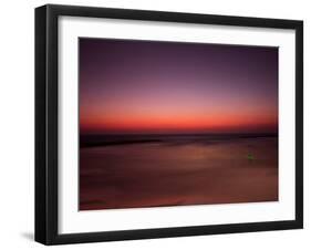 Night Surfer-Josh Adamski-Framed Photographic Print