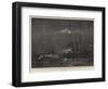 Night, the Royal Yacht Alberta in Portsmouth Harbour-Charles Edward Dixon-Framed Giclee Print