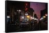 Night Time in Lima-null-Framed Stretched Canvas