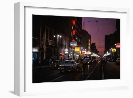 Night Time in Lima-null-Framed Photographic Print