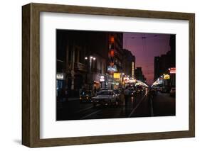 Night Time in Lima-null-Framed Photographic Print