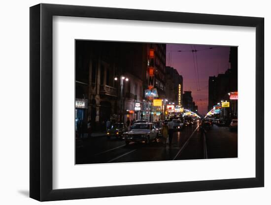 Night Time in Lima-null-Framed Photographic Print