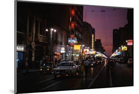 Night Time in Lima-null-Mounted Photographic Print