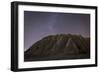 Night Time in the Rose Valley Showing the Rock Formations and Desert Landscape Light-David Clapp-Framed Photographic Print