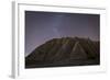 Night Time in the Rose Valley Showing the Rock Formations and Desert Landscape Light-David Clapp-Framed Photographic Print