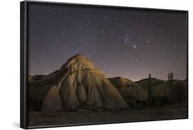 Night Time in the Rose Valley Showing the Rock Formations and Desert Landscape Light-David Clapp-Framed Photographic Print