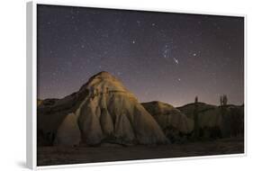 Night Time in the Rose Valley Showing the Rock Formations and Desert Landscape Light-David Clapp-Framed Photographic Print