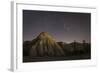 Night Time in the Rose Valley Showing the Rock Formations and Desert Landscape Light-David Clapp-Framed Photographic Print