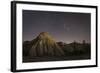 Night Time in the Rose Valley Showing the Rock Formations and Desert Landscape Light-David Clapp-Framed Photographic Print