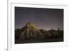 Night Time in the Rose Valley Showing the Rock Formations and Desert Landscape Light-David Clapp-Framed Photographic Print