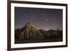 Night Time in the Rose Valley Showing the Rock Formations and Desert Landscape Light-David Clapp-Framed Photographic Print