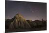 Night Time in the Rose Valley Showing the Rock Formations and Desert Landscape Light-David Clapp-Mounted Photographic Print