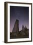 Night Time in the Rose Valley Showing the Rock Formations and Desert Landscape Light-David Clapp-Framed Photographic Print