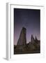 Night Time in the Rose Valley Showing the Rock Formations and Desert Landscape Light-David Clapp-Framed Photographic Print