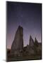 Night Time in the Rose Valley Showing the Rock Formations and Desert Landscape Light-David Clapp-Mounted Photographic Print