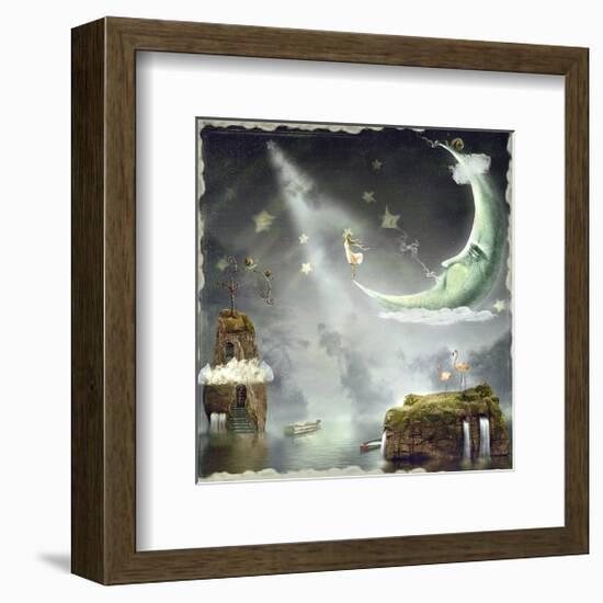 Night - Time of Miracles&Magic-null-Framed Art Print