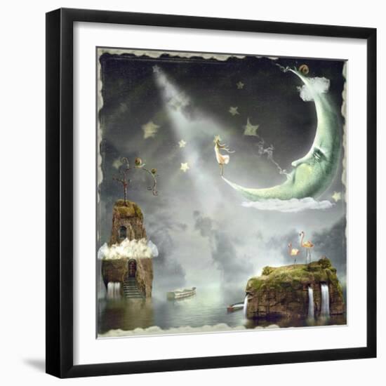 Night - Time of Miracles&Magic-null-Framed Art Print