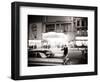 Night Time on Broadway, New York, January 1964-null-Framed Photographic Print